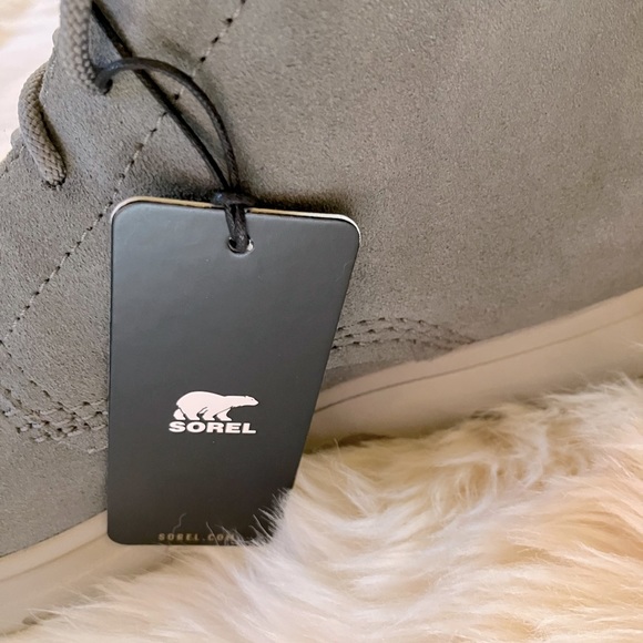 NWT Sorel Explorer 2 Drift Waterproof Boots in Gray Sz 9. - Picture 12 of 12